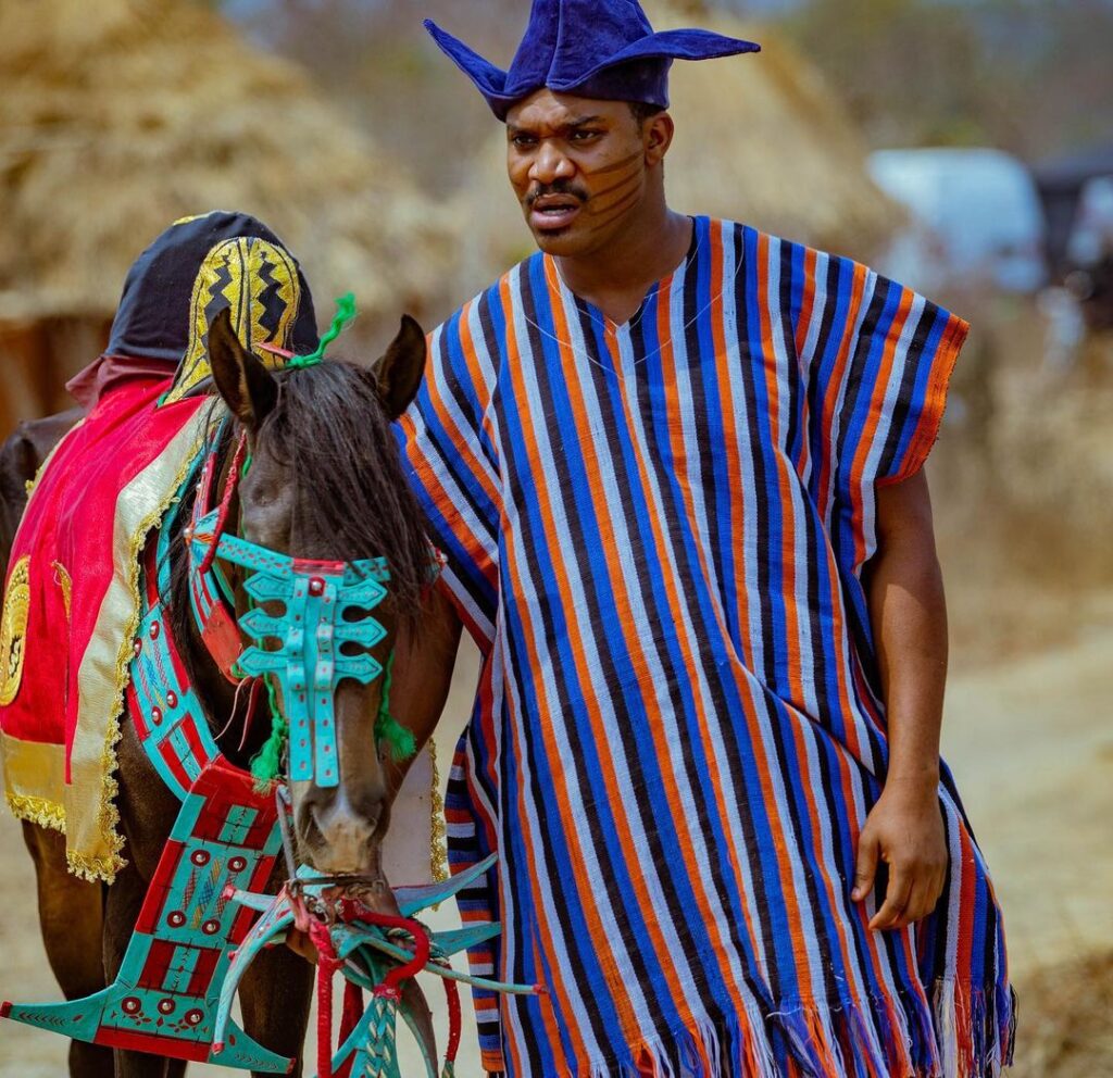 Kunle Remi as Saro in a still from Anikulapo