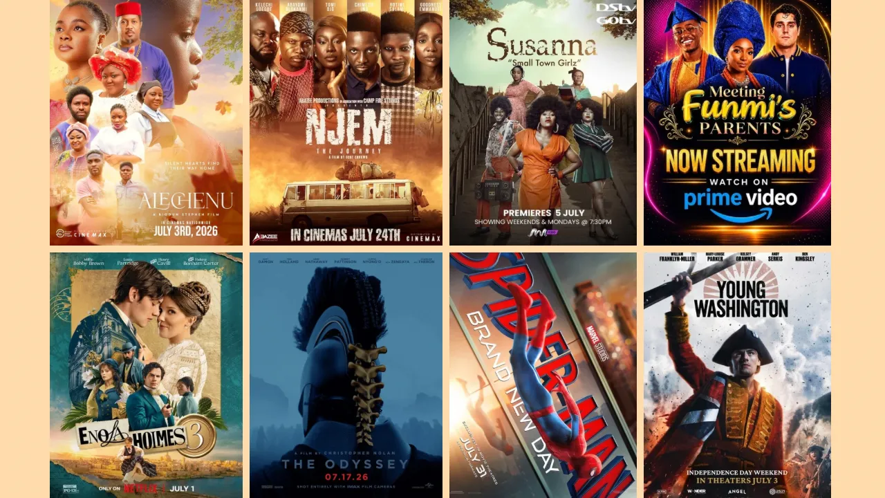 New in Nigeria: Movies and TV Shows to Watch this July 2026 - What Kept ...